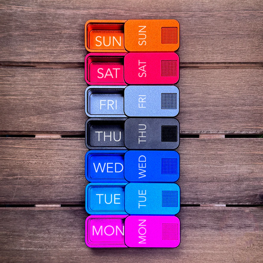 7 Day Pill Organizers v2